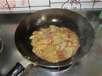莴苣炒肉片的做法步骤10