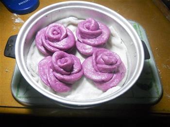 紫薯花包的做法步骤10