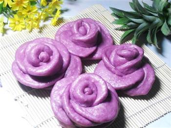 紫薯花包的做法步骤11