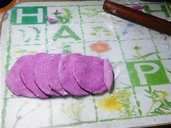 紫薯花包的做法步骤6