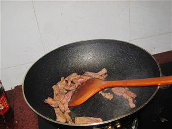 牛肉炒韭苔的做法步骤6