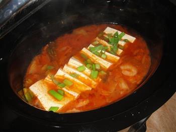 韩式吞拿鱼泡菜汤的做法步骤8