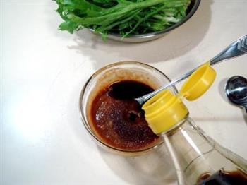 蒜汁麻酱拌苦菊的做法步骤5