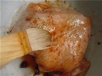 蜜汁烤鸭腿的做法步骤8