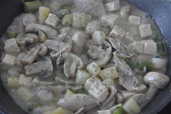 芦笋蘑菇滑鸡饭的做法图解10
