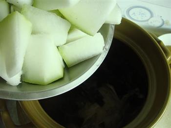冬瓜海带鸭架汤的做法步骤6