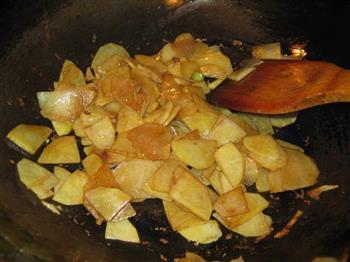 清炒土豆片的做法步骤5