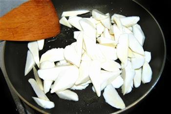 茭白炒毛豆籽的做法步骤9