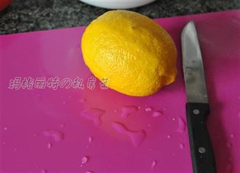 糖渍柠檬的做法步骤1