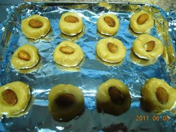 花生酱杏仁小饼的做法步骤4