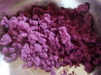 紫薯千层饼的做法图解2