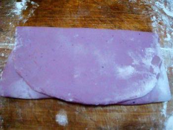 紫薯千层饼的做法图解9