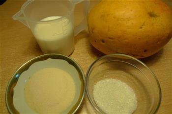 木瓜牛奶冻的做法步骤1