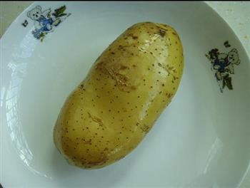 土豆面疙瘩的做法步骤1