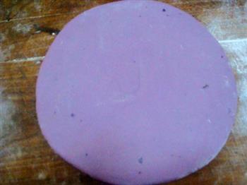 紫薯发面饼的做法步骤7