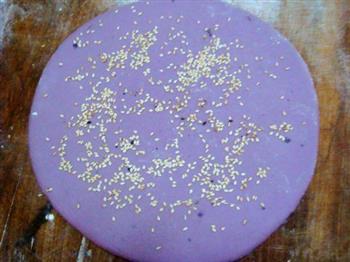 紫薯发面饼的做法步骤8