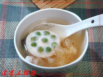 莲蓬三鲜汤的做法步骤23