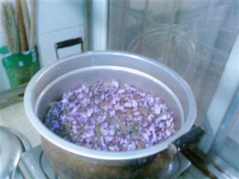 紫藤花蒸菜的做法步骤3