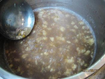 绿豆疙瘩汤的做法步骤4