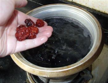 血糯黑米红豆粥的做法步骤3