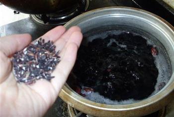 血糯黑米红豆粥的做法步骤4