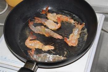 干煎大虾的做法图解8
