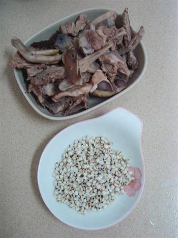 冬瓜薏米煲水鸭的做法图解3
