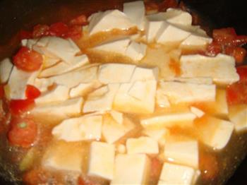 番茄豆腐羹的做法步骤6