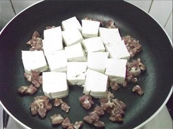 肉末煎豆腐的做法步骤3