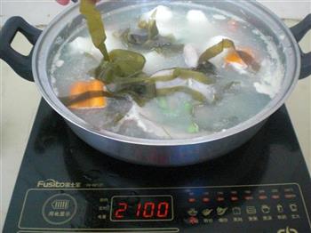 粉肠冬瓜海带汤的做法步骤4