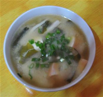 日式味增汤的做法图解2