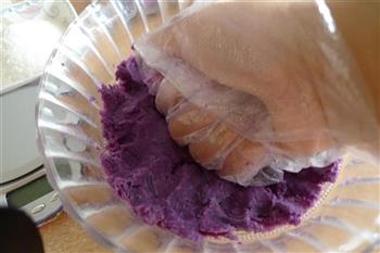 紫薯冻芝士蛋糕的做法图解2