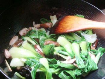 香菇青菜的做法步骤10