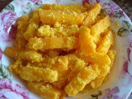 蛋黄焗南瓜的做法步骤7