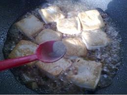 肉末烧豆腐的做法步骤8