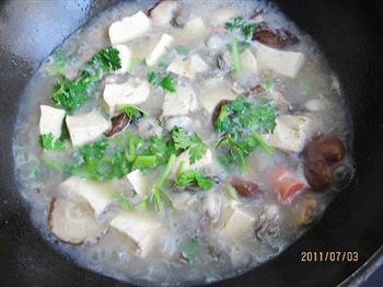 海蛎豆腐汤的做法图解8