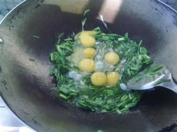 韭菜炒鸡蛋的做法步骤5