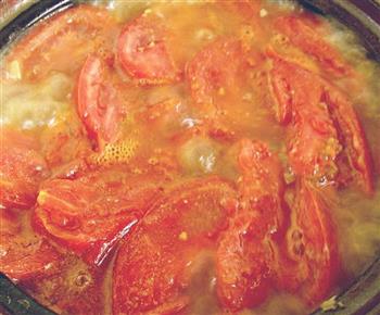 番茄牛肉砂锅的做法步骤4