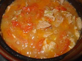 番茄牛肉砂锅的做法步骤5