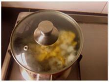 咸菜蛋炒饭的做法步骤8