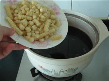 红豆玉米粥的做法步骤4