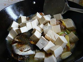 红烧鱼头豆腐的做法步骤5