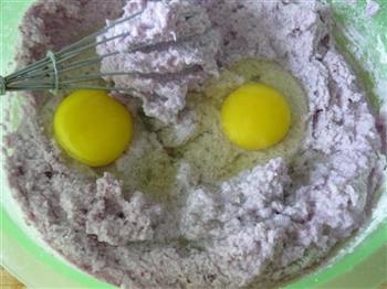 紫甘蓝鸡蛋饼的做法步骤4