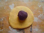 紫薯馅南瓜粗粮饼的做法步骤11