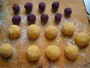 紫薯馅南瓜粗粮饼的做法步骤9