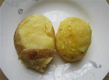 土豆酿苦瓜的做法步骤5