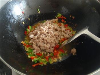 椒粒肉末烧豆腐的做法步骤8