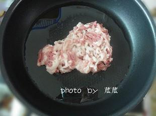 肉末豆腐泡的做法步骤3