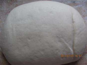 绿豆沙小面包的做法步骤2