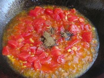 快手茄汁炖豆腐的做法步骤7